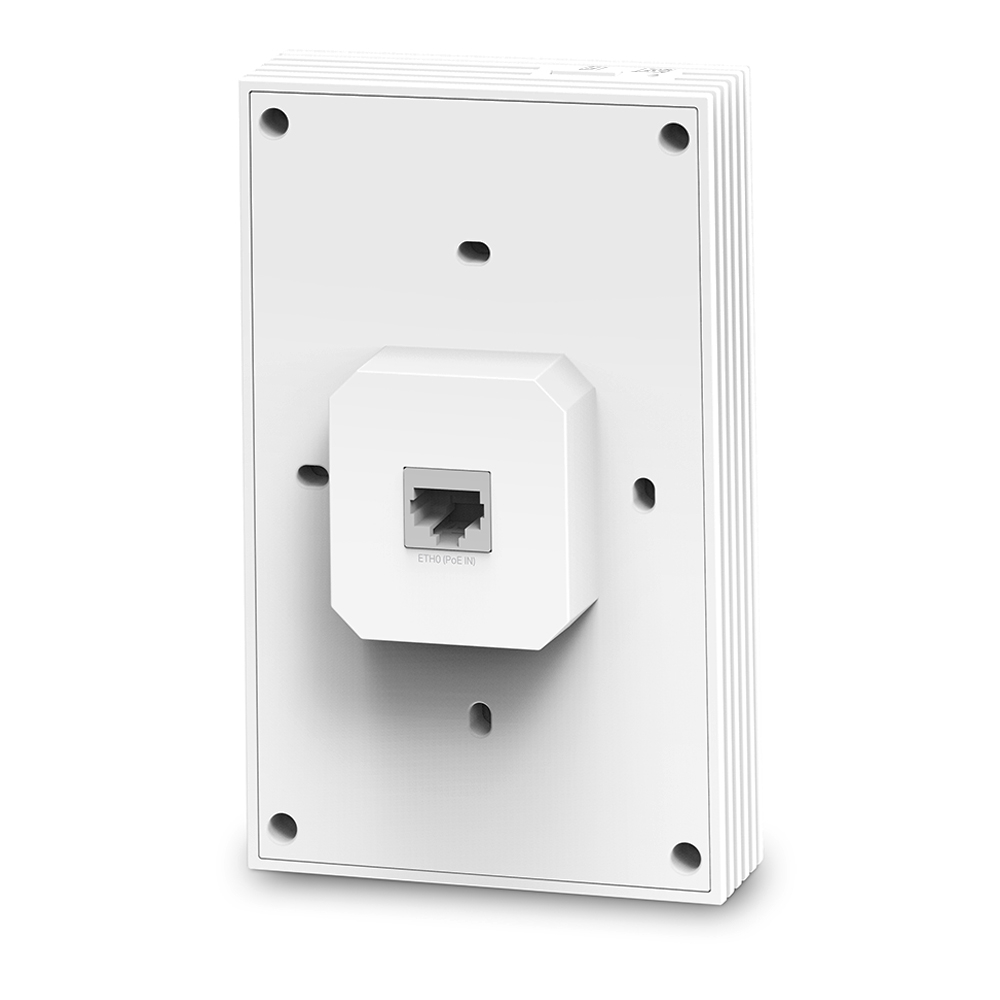 TP-LINK | AX3000 Wall Plate WiFi 6 Access Point | EAP655-Wall | 802.11ax | 10/100/1000 Mbit/s | Ethernet LAN (RJ-45) ports 4 | MU-MiMO No | PoE out - Image 5