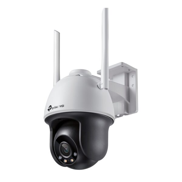 TP-LINK | VIGI 4MP Outdoor Full-Color Wi-Fi Pan Tilt Network Camera | VIGI C540-W | Dome | 4 MP | 4 mm | IP66 | H.265+/H.265/H.264+/H.264 | MicroSD