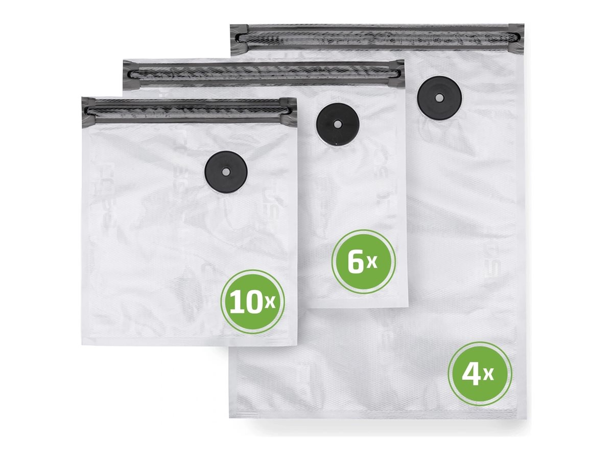 Caso | Vacu ZIP-Bags Set | 01243 | Transparent - Image 2