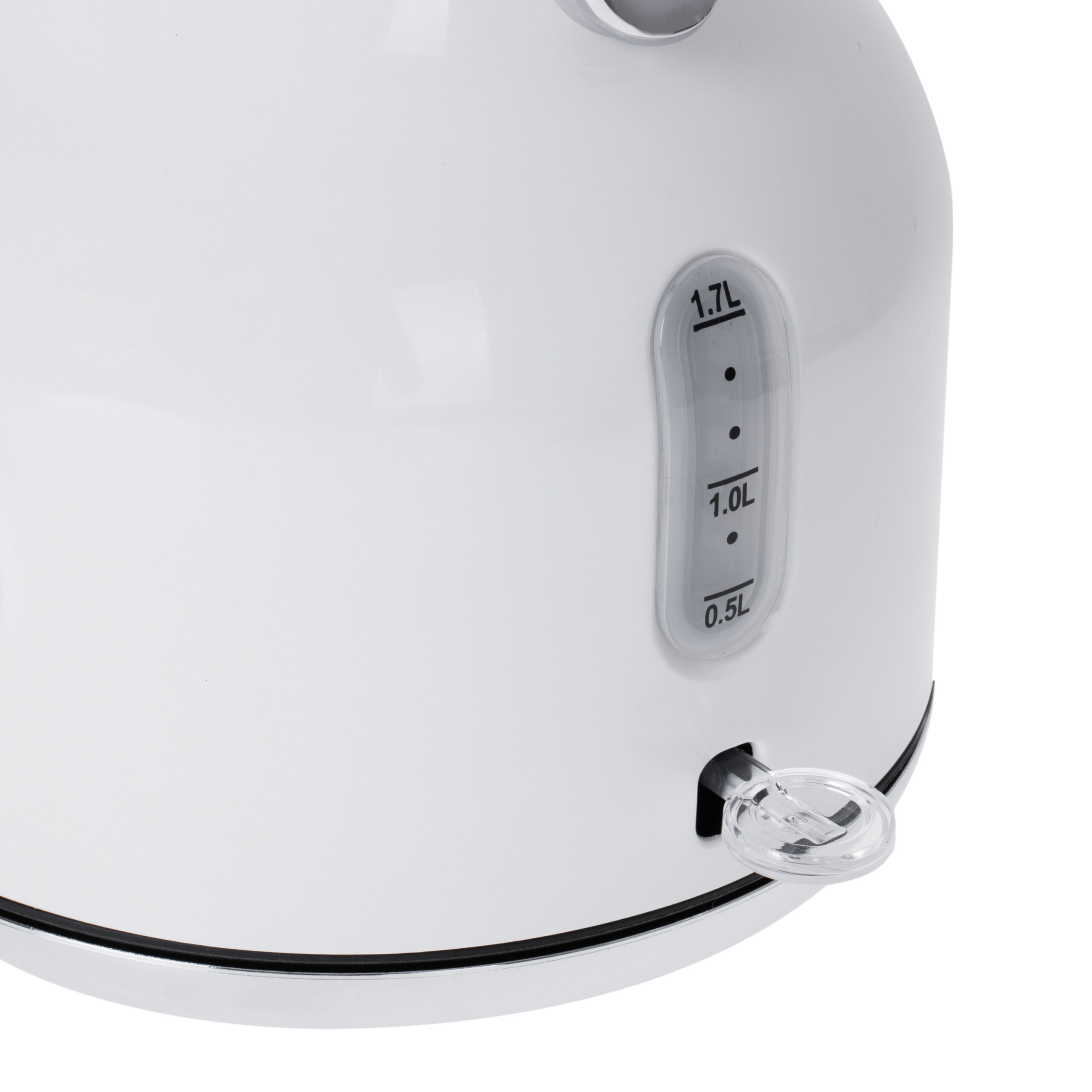 Adler | Kettle with a Thermomete | AD 1346w | Electric | 2200 W | 1.7 L | Stainless steel | 360° rotational base | White - Image 5