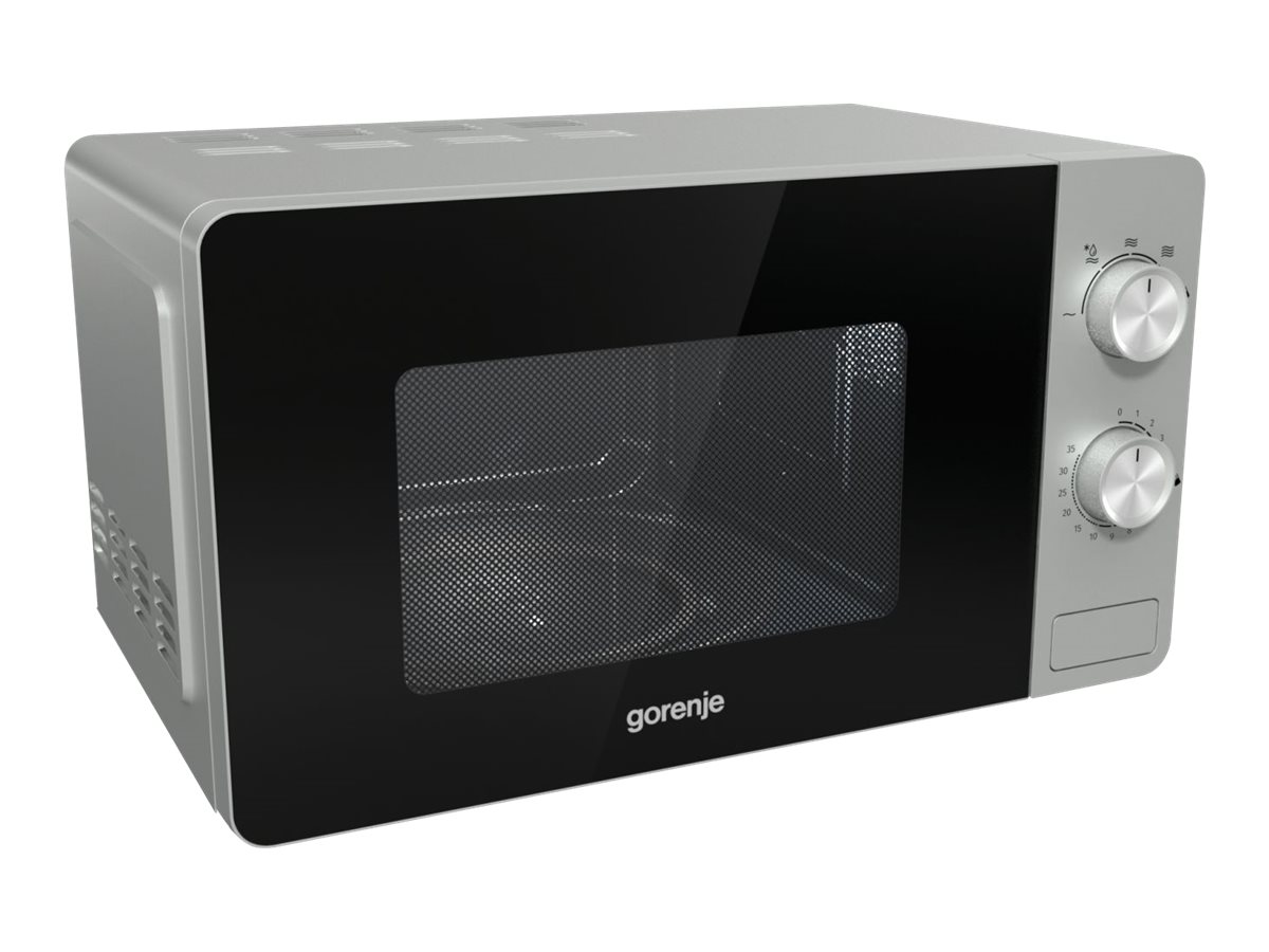 Gorenje | Microwave Oven | MO20E1S | Free standing | 20 L | 800 W | Silver - Image 2