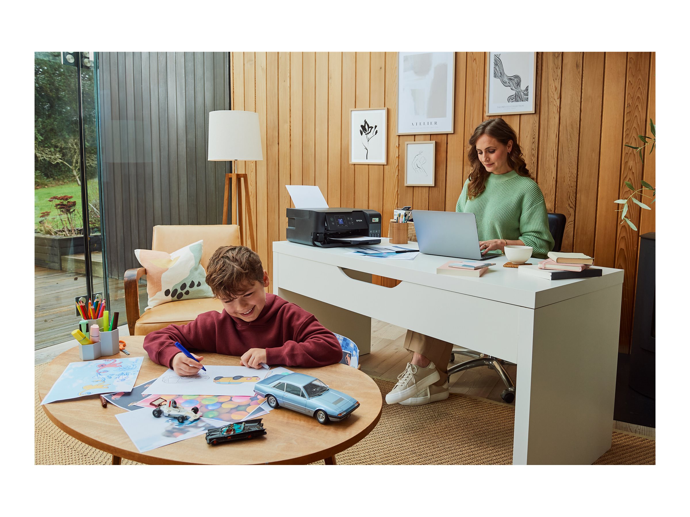 Epson Multifunctional printer | EcoTank L3560 | Inkjet | Colour | Inkjet Multifunctional Printer | A4 | Wi-Fi | Black - Image 26