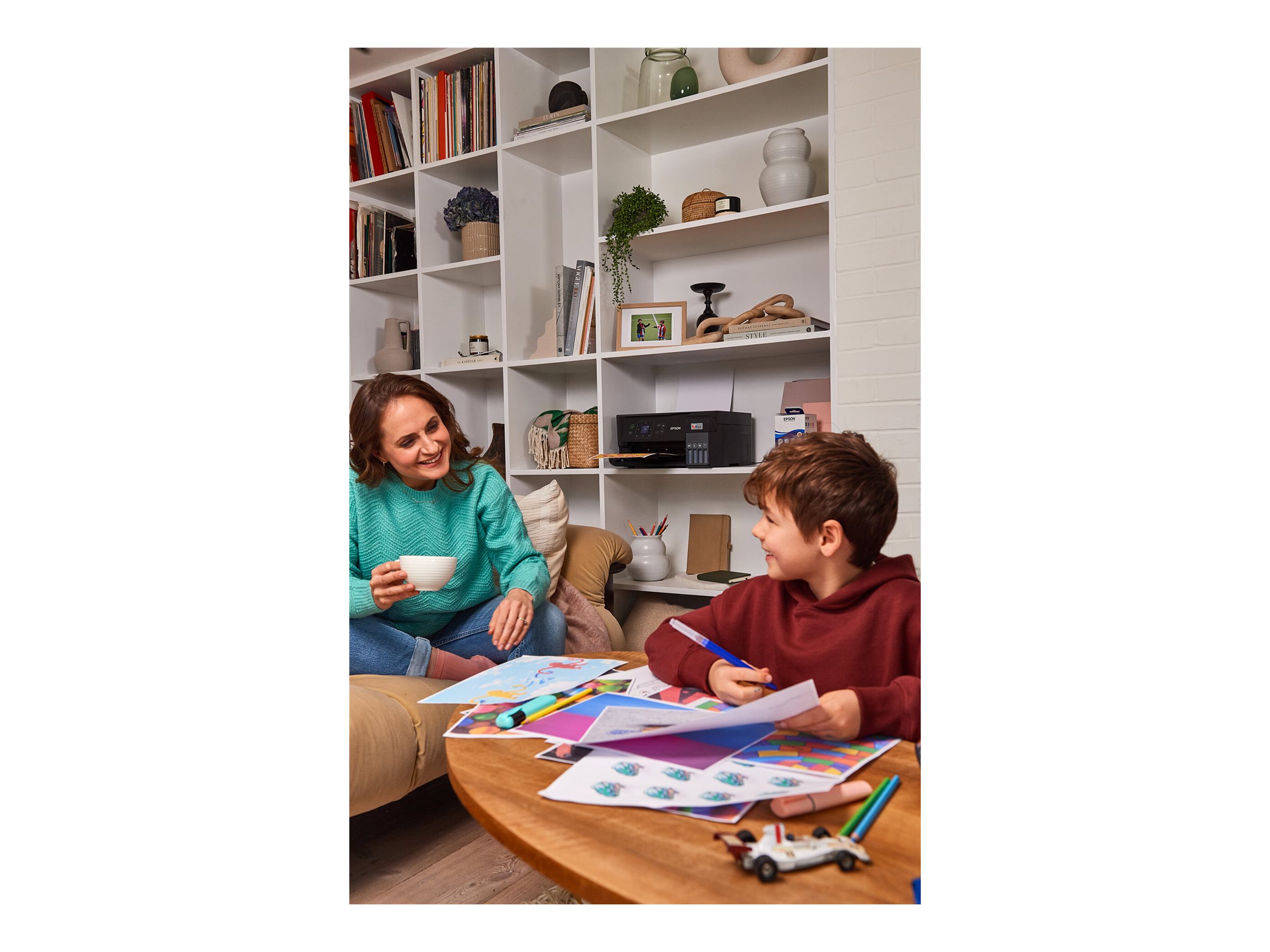 Epson Multifunctional printer | EcoTank L3560 | Inkjet | Colour | Inkjet Multifunctional Printer | A4 | Wi-Fi | Black - Image 30