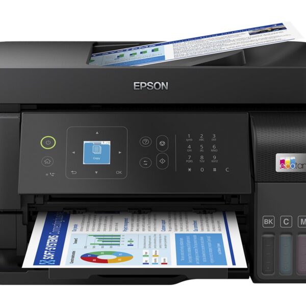 Epson Multifunctional printer | EcoTank L5590 | Inkjet | Colour | Inkjet Multifunctional Printer | A4 | Wi-Fi | Black
