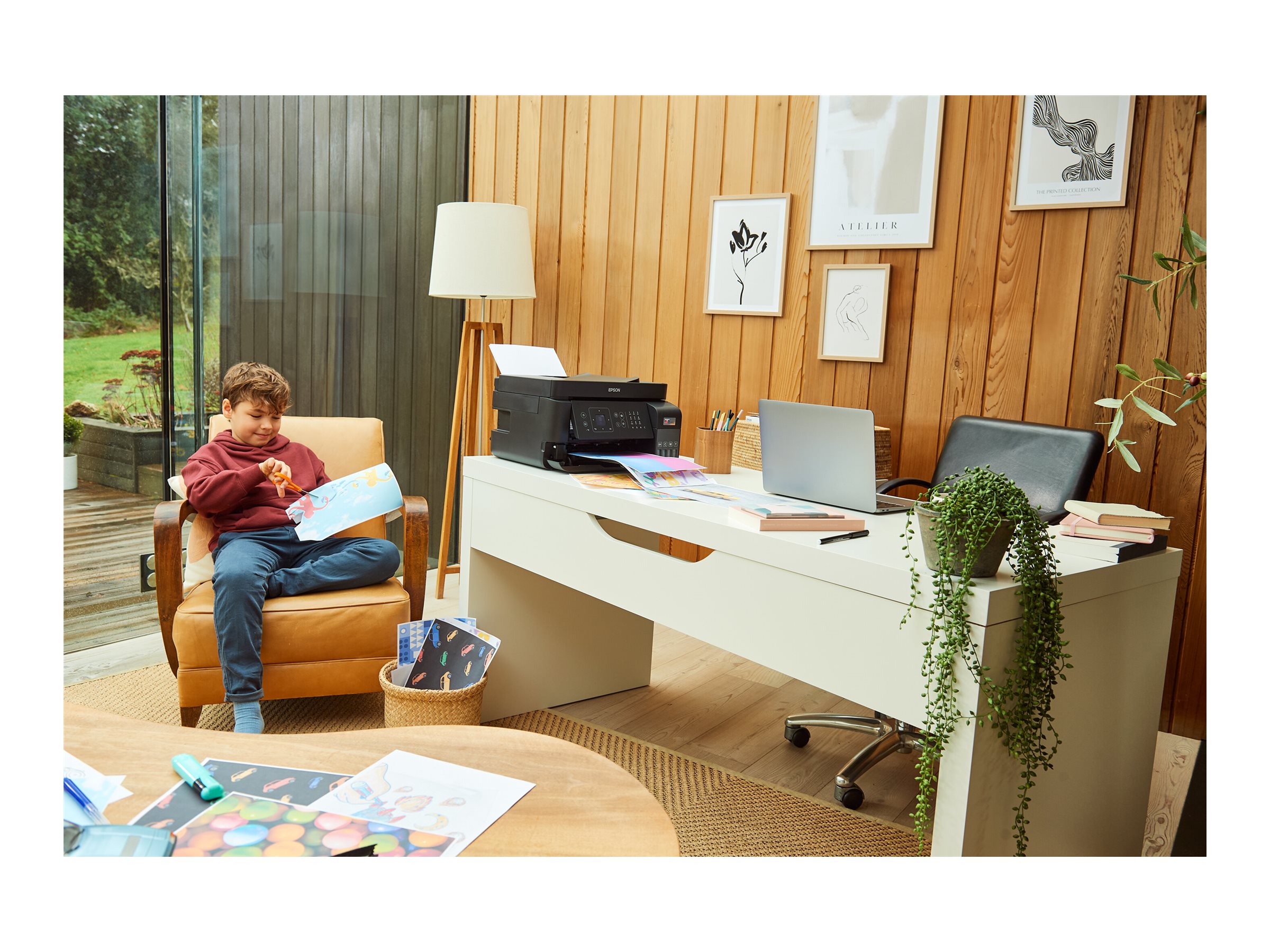 Epson Multifunctional printer | EcoTank L5590 | Inkjet | Colour | Inkjet Multifunctional Printer | A4 | Wi-Fi | Black - Image 34