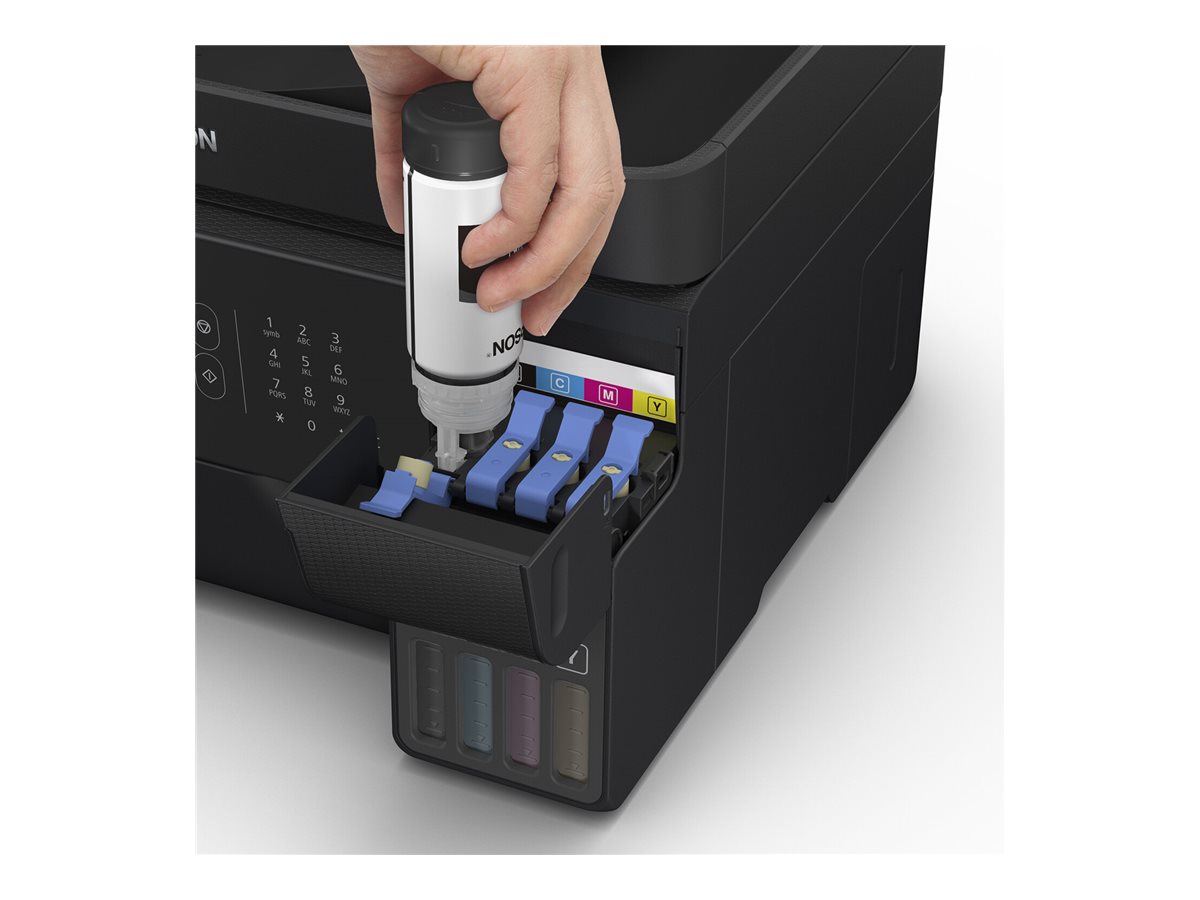 Epson Multifunctional printer | EcoTank L5590 | Inkjet | Colour | Inkjet Multifunctional Printer | A4 | Wi-Fi | Black - Image 39