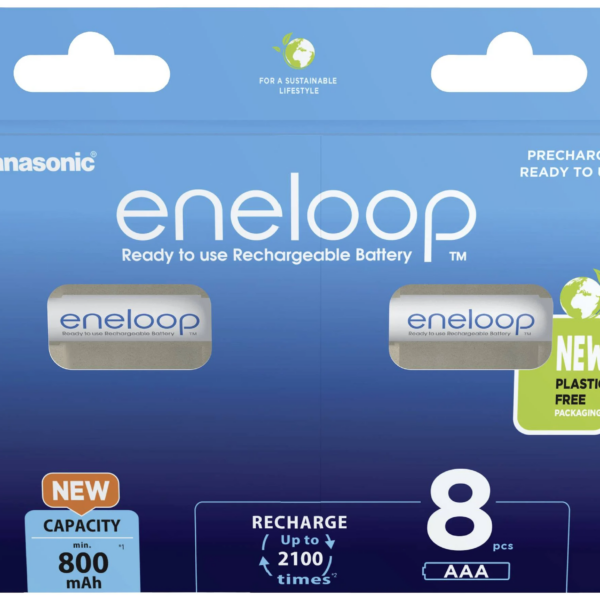 Panasonic | ENELOOP BK-4MCDE/8BE | AAA | 800 mAh | 8 pc(s)