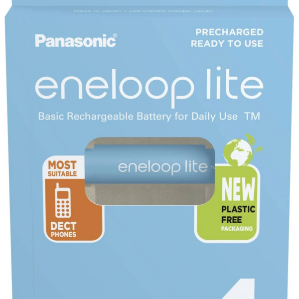 Panasonic | ENELOOP Lite BK-4LCCE/4BE | AAA | 550 mAh | 4 pc(s)