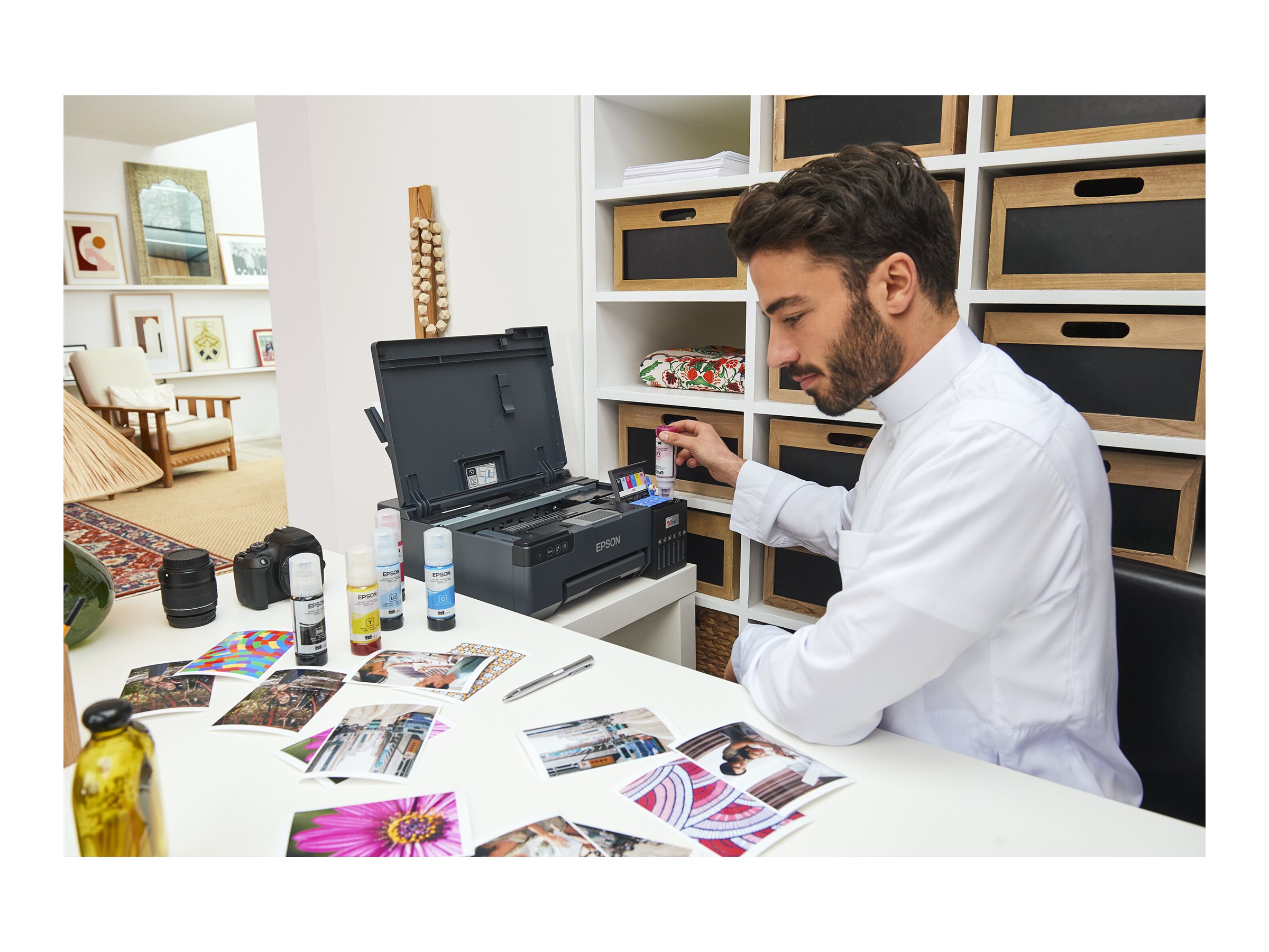 Epson EcoTank L8050 | Inkjet | Colour | Inkjet Printer | A4 | Wi-Fi - Image 14