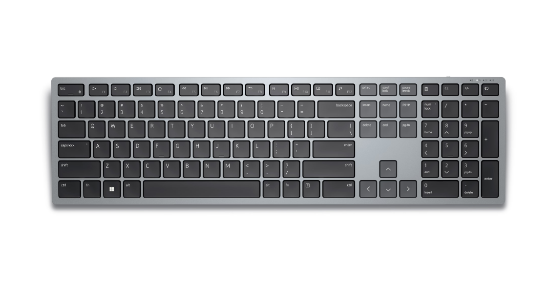 Dell | Keyboard | KB700 | Keyboard | Wireless | US | Titan Gray
