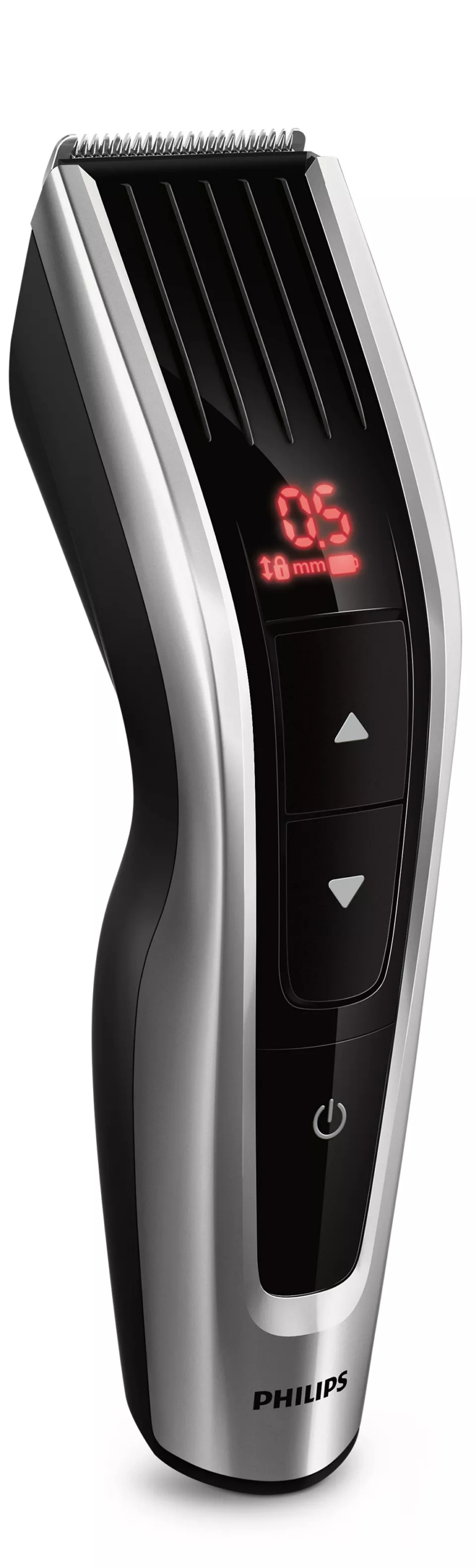 Philips | Hair clipper Series 9000 | HC9420/15 | Cordless or corded | Number of length steps 60 | Black/Silver - Image 5
