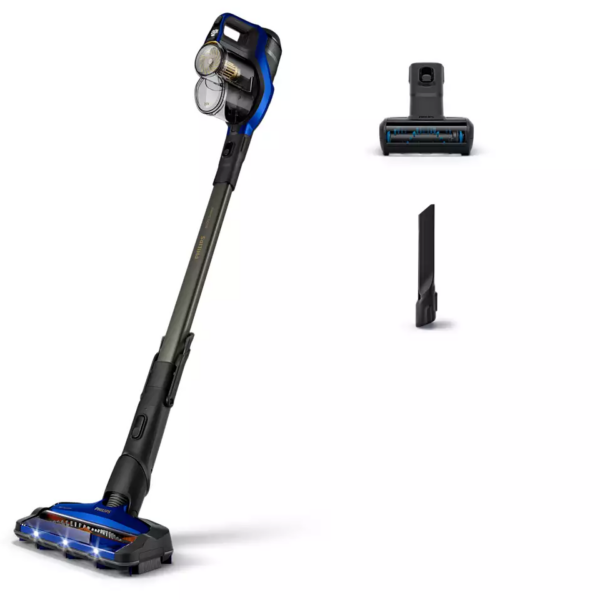 Philips | Vacuum cleaner | Speedpro Max Wireless | Cordless operating | Handstick | 25.2 V | Operating time (max) 60 min | Black/Blue | Warranty 24 month(s)