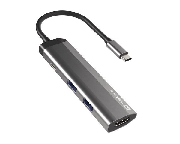 Natec | Multi-Port Adapter | Fowler Slim | USB Type-C