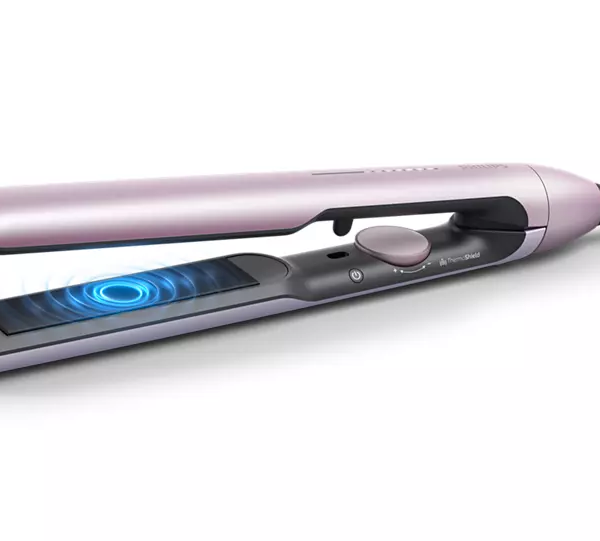 Philips | Hair Straitghtener | BHS530/00 | Warranty 24 month(s) | Ceramic heating system | Ionic function | Display LED | Temperature (max) 230 °C | Number of heating levels 12 | Metallic Pink