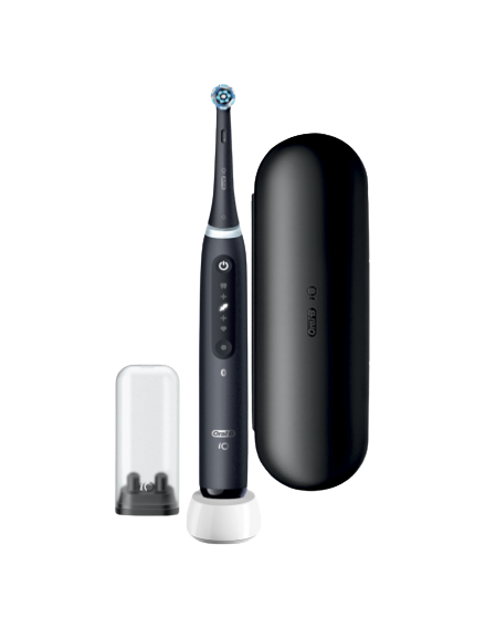 Oral-B | Electric Toothbrush | iO5 | Rechargeable | For adults | Number of brush heads included 1 | Number of teeth brushing modes 5 | Matt Black