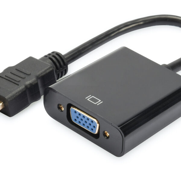 Digitus | HDMI to VGA converter adapter | DA-70461 | Black