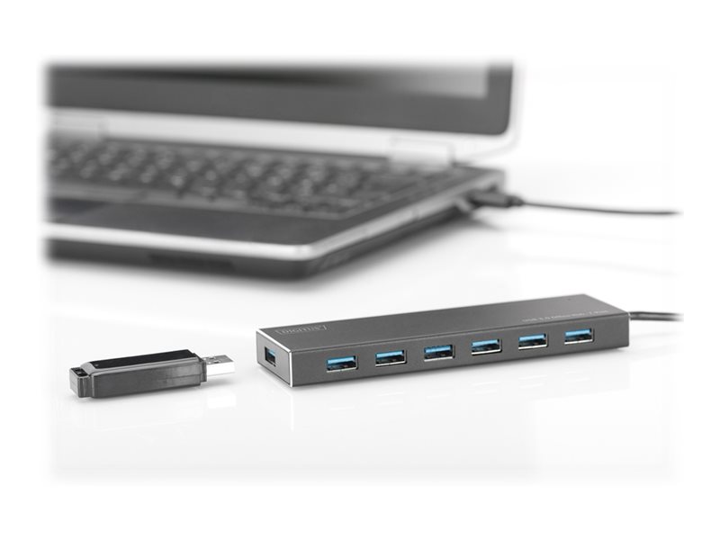Digitus | 7-port USB Hub | DA-70241-1 | USB Hub - Image 9