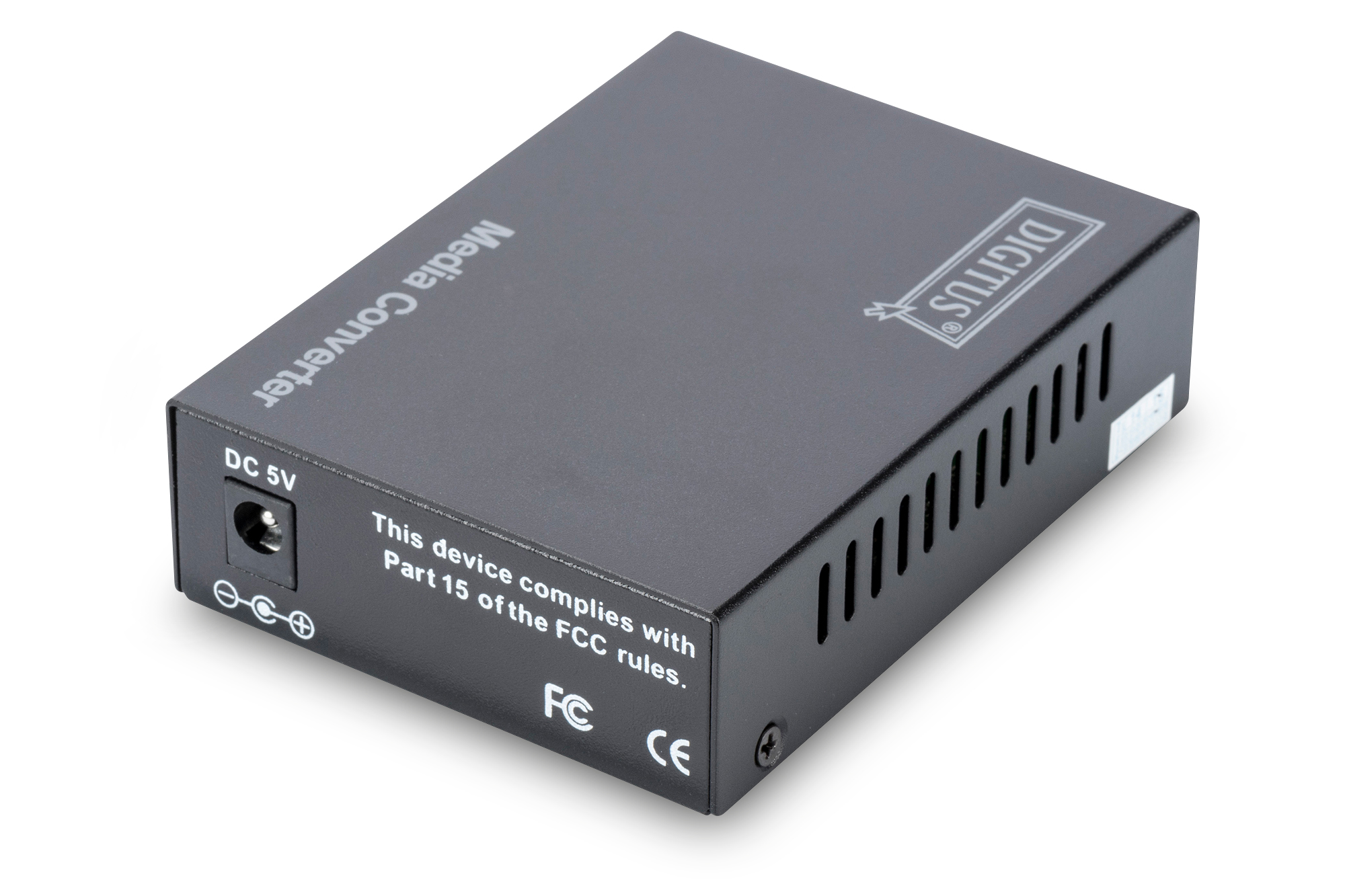 Digitus | Fast Ethernet Media Converter, Multimode SC connector, 1310nm, up to 2km | DN-82020-1 | SC duplex | 10/100M RJ45 port - Image 9