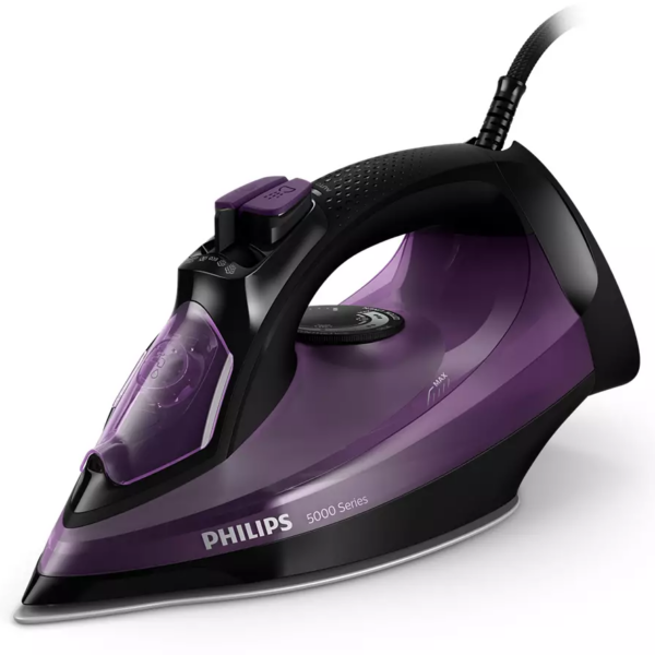 Philips | DST5030/80 | Steam Iron | 2400 W | Water tank capacity 320 ml | Continuous steam 45 g/min | Dark Purple