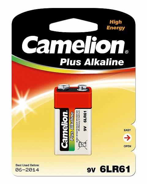 Camelion | 6LF22-BP1 | 9V/6LR61 | Plus Alkaline 6LR61 | 1 pc(s)