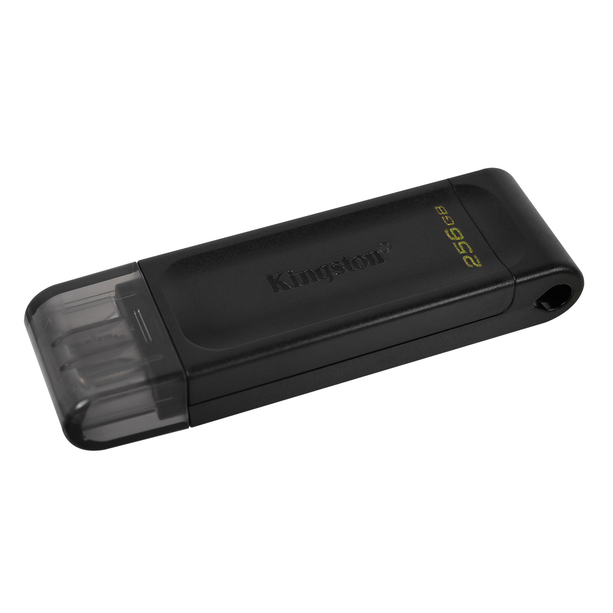 Kingston | USB Flash Drive | DataTraveler 70 | 256 GB | USB 3.2 Gen 1 Type-C | Black - Image 3
