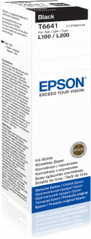 Epson T6641 Ink bottle 70ml | Ink Cartridge | Black