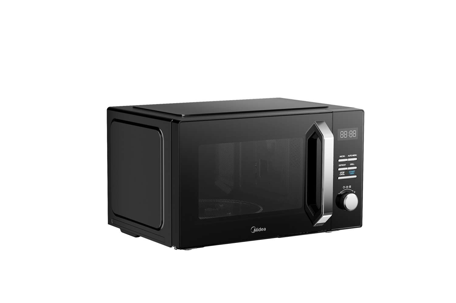 Midea Microwave oven | MAG25XF | Free standing | 25 L | 800 W | Grill | Black - Image 3