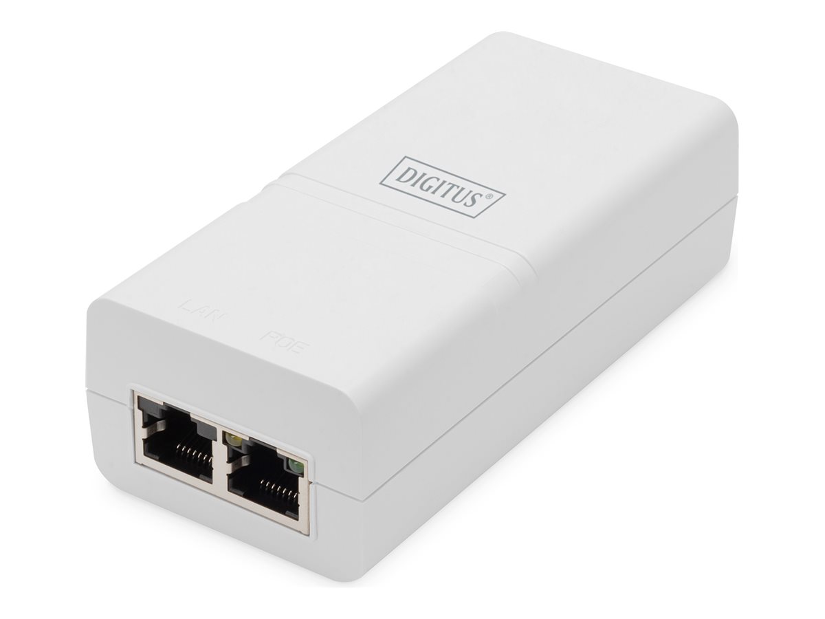 Digitus | Gigabit Ethernet PoE+ Injector | DN-95132 | 10/100/1000 Mbit/s | Ethernet LAN (RJ-45) ports 1xRJ-45 10/100/1000 Mbps Gigabit