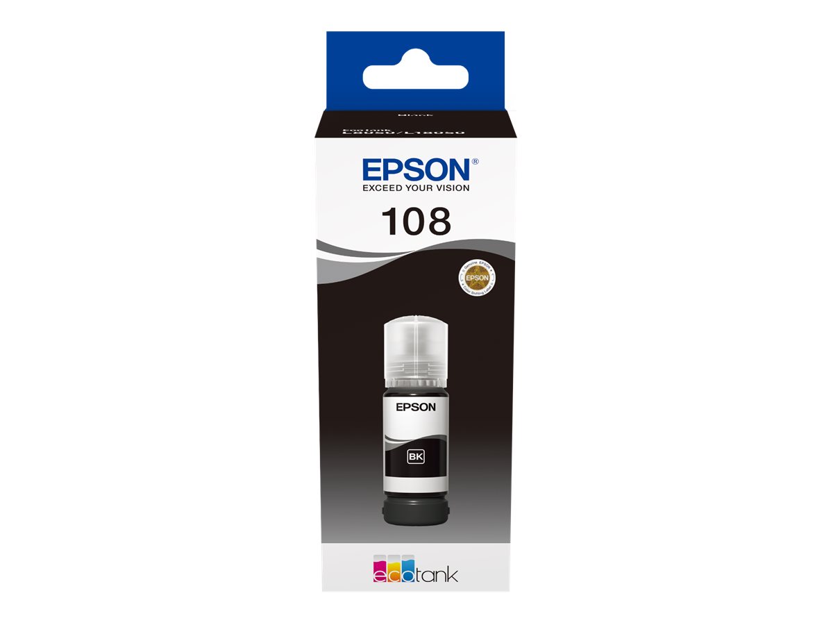 Epson 108 EcoTank | Ink Bottle | Black - Image 4