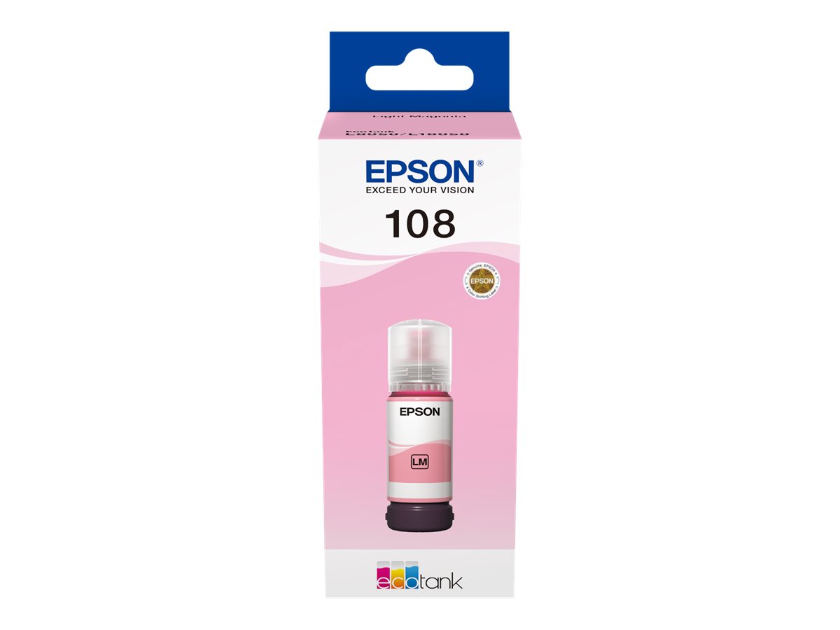 Epson 108 EcoTank | Ink Bottle | Light Magenta - Image 4