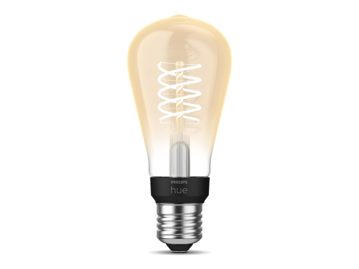 Hue W 7.2W Filament ST64 E27 | E27 | 7 W | Soft white 2100K | Bluetooth and Zigbee