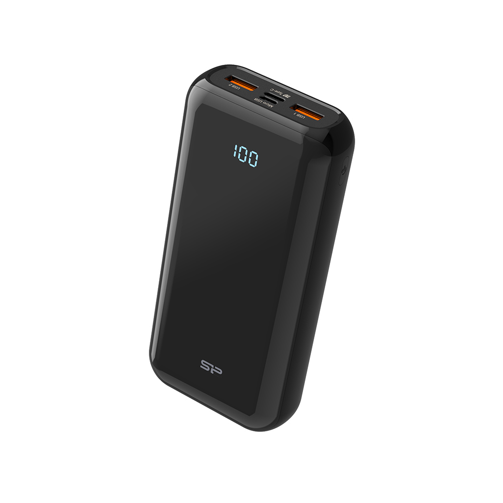 Silicon Power | Power Bank | QS28 | 20000 mAh | Black - Image 3