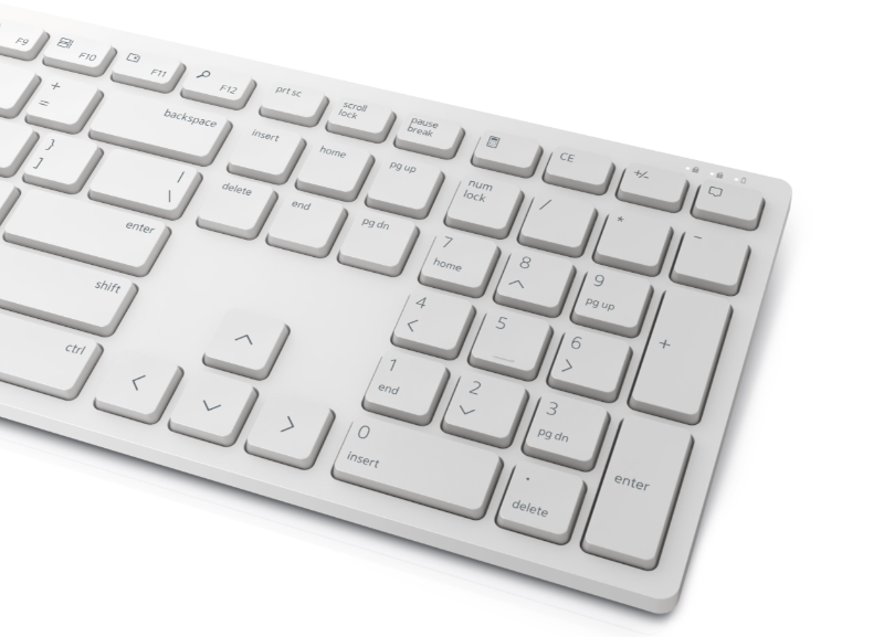 Dell | Keyboard and Mouse | KM5221W Pro | Keyboard and Mouse Set | Wireless | Mouse included | US | White | 2.4 GHz - Image 7