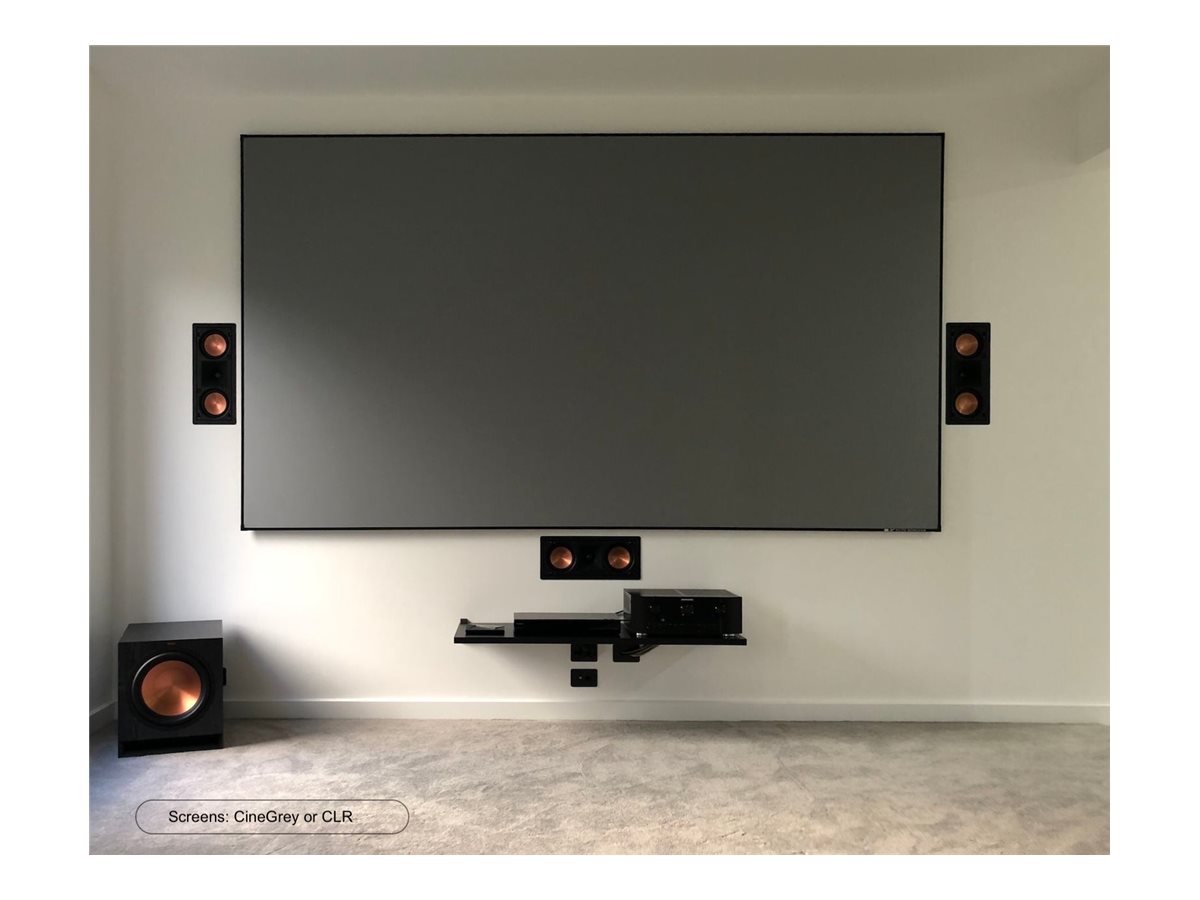Elite Screens | Fixed Frame Projection Screen | AR110WH2 | Diagonal 110 " | 16:9 | Black - Image 5