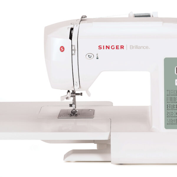 Singer | Sewing Machine | 6199 Brilliance | Number of stitches 100 | Number of buttonholes 6 | White