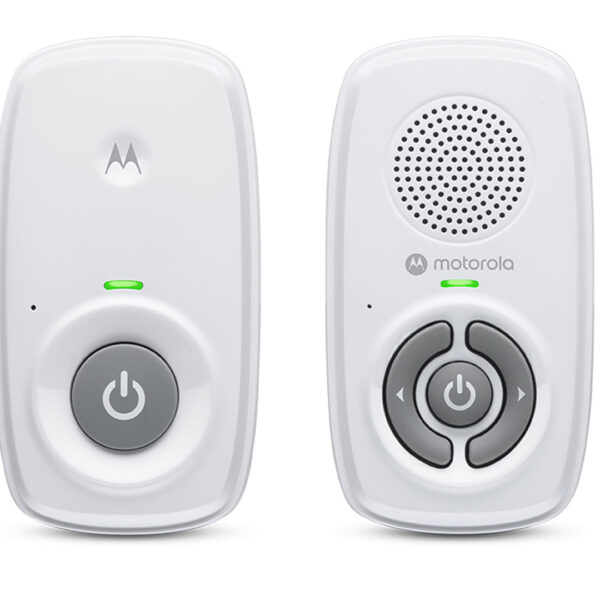 Motorola | Baby Monitor | AM21 | DECT wireless connectivity; High sensitivity microphone; Out-of-range and low battery alerts | White