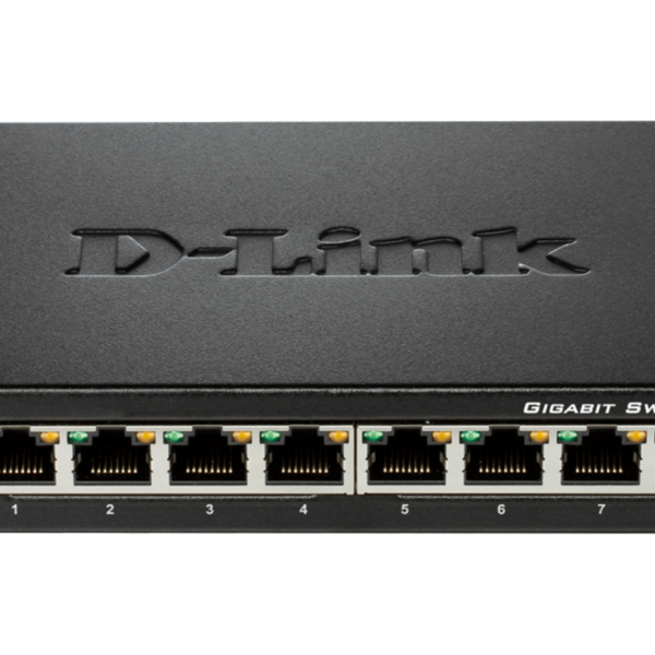 D-Link | Switch | DGS-108/E | Unmanaged | Desktop | Gigabit Ethernet (copper) ports quantity 8