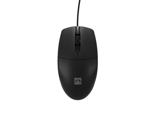 Natec | Mouse | Ruff Plus | Wired | Black