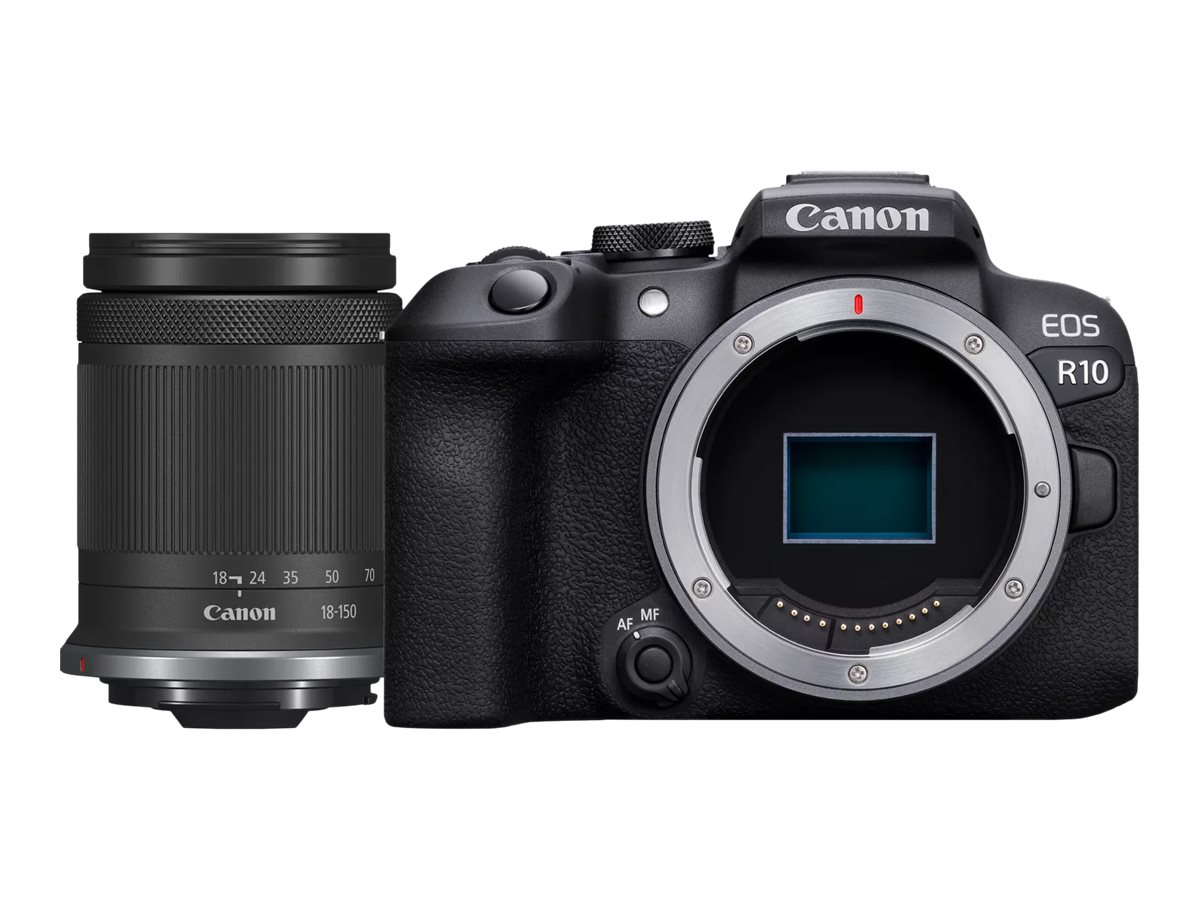 Canon | D.CAM EOS R10 RF-S 18-150 IS STM EU26 | Megapixel 24.2 MP | Image stabilizer | ISO sensitivity (max) 32000 | Wi-Fi | Video recording | Manual | CMOS | Black - Image 2