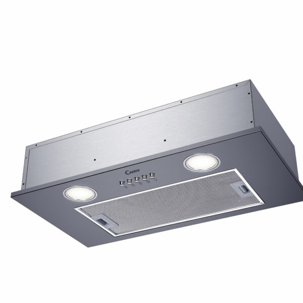 Candy | Hood | CBG625/1X | Canopy | Energy efficiency class C | Width 52 cm | 207 m³/h | Mechanical | LED | Stainless Steel