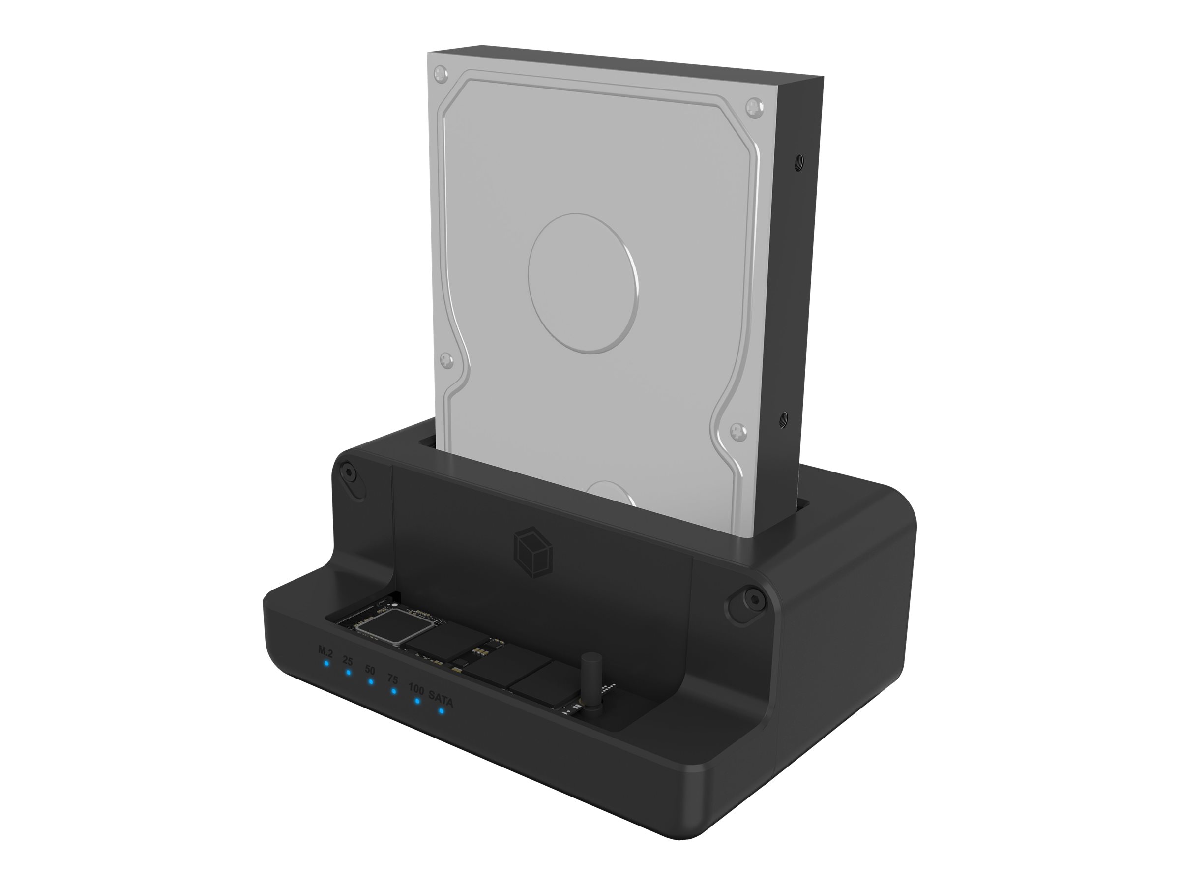 Raidsonic | Icy Box | IB-2914MSCL-C31 Docking and cloning station for M.2 NVMe SSD & 2.5''/3.5'' SATA SSD/HDD - Image 4
