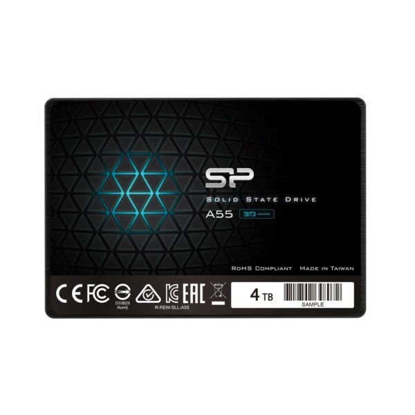 Silicon Power | Ace | A55 | 4000 GB | SSD form factor 2.5" | Solid-state drive interface SATA III | Read speed 500 MB/s | Write speed 450 MB/s