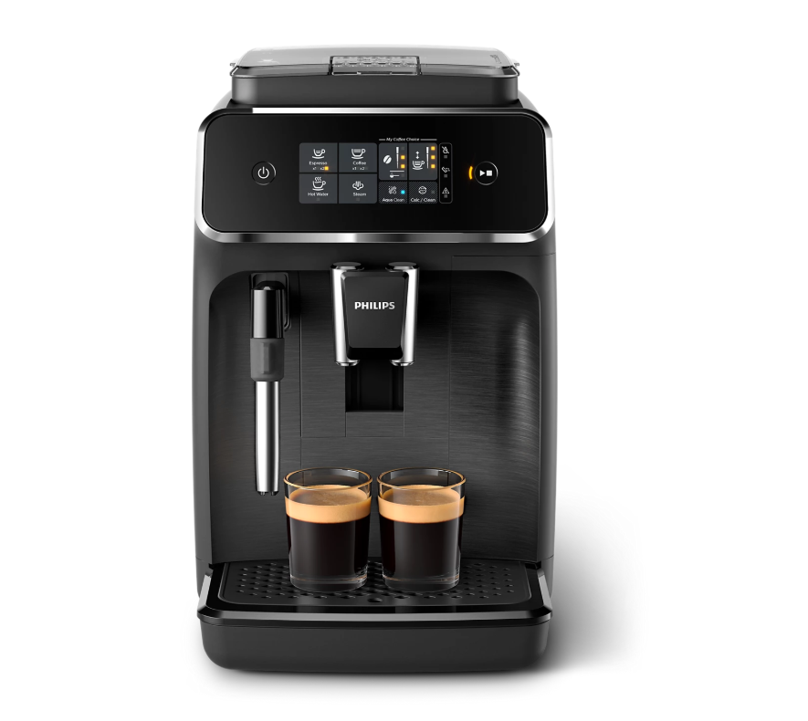 Philips Coffee Maker | EP2220/10 | Pump pressure 15 bar | Built-in milk frother | Automatic | 1500 W | Black - Image 3