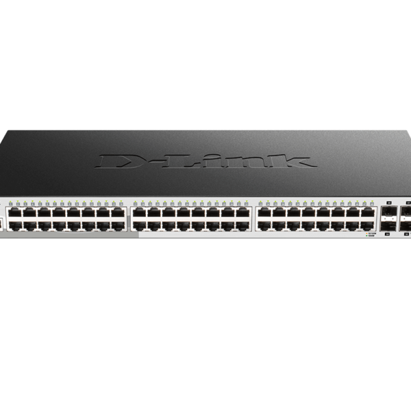 D-Link | Stackable Smart Managed Switch with 10G Uplinks | DGS-1510-52X/E | Managed L2 | Rackmountable | Gigabit Ethernet (copper) ports quantity 48