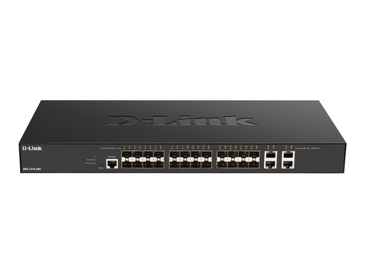 D-LINK DXS-1210-28S 10 Gigabit Ethernet Smart Managed Switches | D-Link | Gigabit Ethernet Smart Managed Switch | DXS-1210-28S | Managed L2 | Rackmountable - Image 2