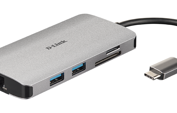 D-Link | 8-in-1 USB-C Hub with HDMI/Ethernet/Card Reader/Power Delivery | DUB-M810 | USB hub | USB Type-C