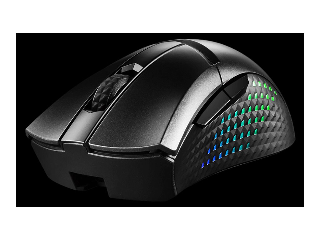 MSI | Lightweight Wireless Gaming Mouse | GM51 | Gaming Mouse | Wireless | 2.4GHz | Black - Image 5