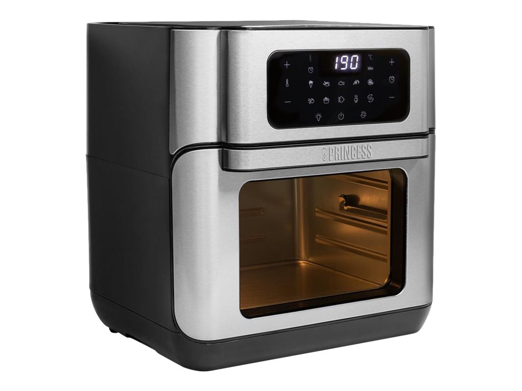 Princess | Aerofryer Oven | 182065 | Power 1500 W | Capacity 10 L | Black/Stainless Steel - Image 2