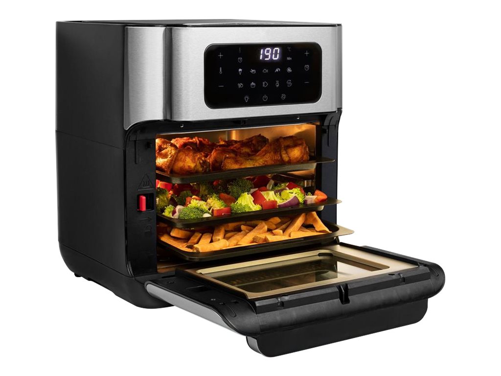 Princess | Aerofryer Oven | 182065 | Power 1500 W | Capacity 10 L | Black/Stainless Steel - Image 6