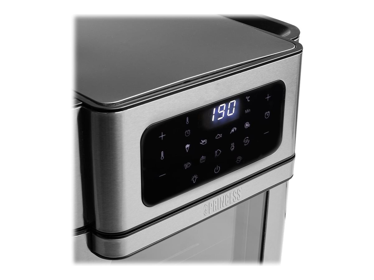 Princess | Aerofryer Oven | 182065 | Power 1500 W | Capacity 10 L | Black/Stainless Steel - Image 8